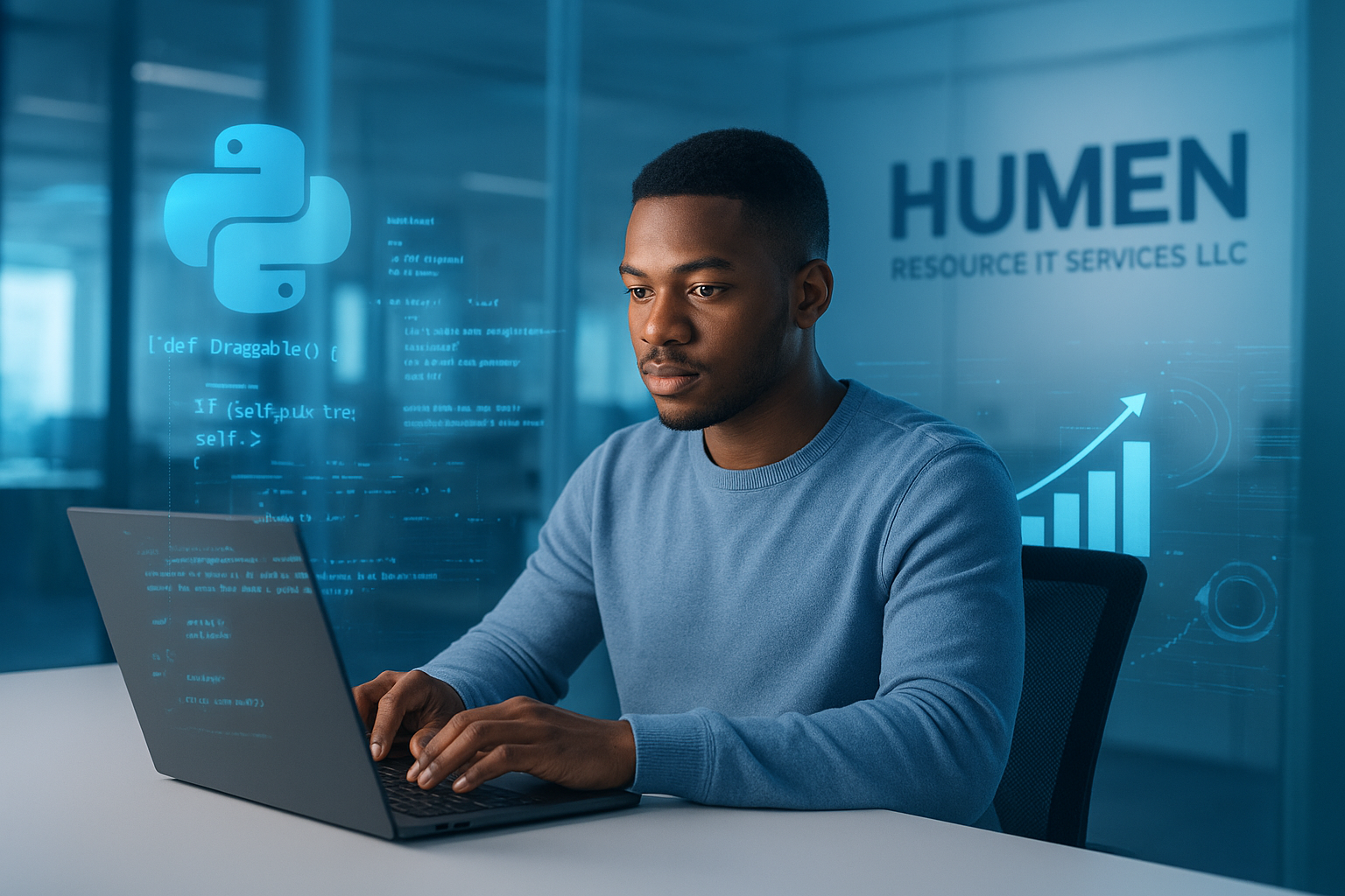 Fresher to Full-Stack: How HUMEN Resource IT SERVICES Helps You Grow as a Python Developer